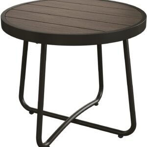 Steel Patio Side Table