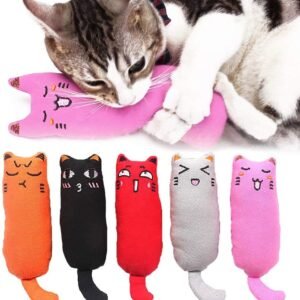5Pcs Catnip Toy, Cat Chew Toy Bite Resistant Catnip Toys for Cats